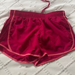 Women's Pink Athletic Shorts
